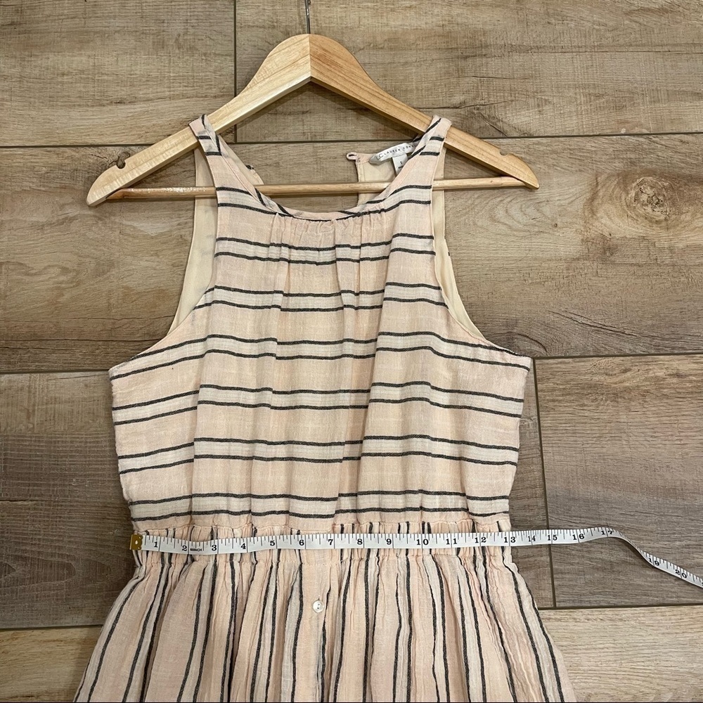 Lauren Conrad Sleeveless Multi Stripe Maxi Dress Size Small - Picture 4 of 9